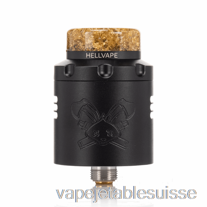 Vape Suisse Hellvape Lapin Mort V3 24mm Rda Mat Noir Complet